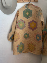 Load image into Gallery viewer, Signature Collection-Grandmothers flower garden quilt coat