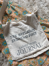 Load image into Gallery viewer, Vintage reworked newspaper bag