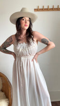 Load image into Gallery viewer, Vintage lace nightgown