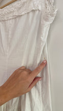 Load image into Gallery viewer, Edwardian cotton dress