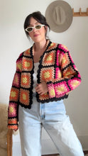 Load image into Gallery viewer, Signature collection-granny square cropped jacket