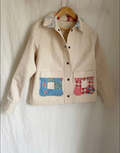Load image into Gallery viewer, Signature Collection- Denim + Quilt chore coat