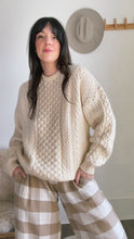 Load image into Gallery viewer, Vintage fisherman sweater