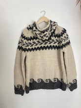 Load image into Gallery viewer, Vintage wool hooded cardigan