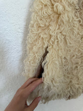 Load image into Gallery viewer, Vintage curly lamb fur vest