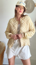 Load image into Gallery viewer, Vintage beige thermal liner jacket