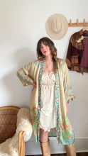 Load image into Gallery viewer, Antique Japanese pongee silk robe