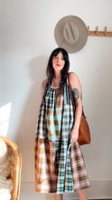Load image into Gallery viewer, Signature collection-plaid patchwork dress