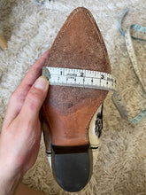 Load image into Gallery viewer, Vintage code west cowhide boots size 6.5-7