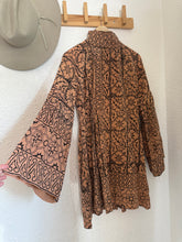 Load image into Gallery viewer, Vintage Indian cotton mini dress