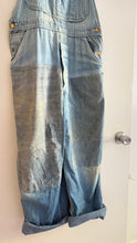 Load image into Gallery viewer, Vintage patched Lee overalls