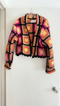 Load image into Gallery viewer, Signature collection-granny square cropped jacket
