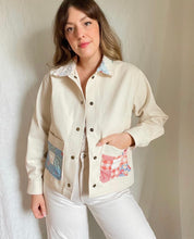 Load image into Gallery viewer, Signature Collection- Denim + Quilt chore coat