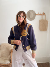 Load image into Gallery viewer, Vintage 1960s wrestling letterman jacket