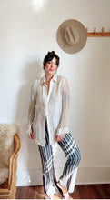 Load image into Gallery viewer, Vintage silk sequin blouse