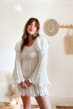 Load image into Gallery viewer, Vintage knit bell sleeve dress