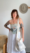 Load image into Gallery viewer, Vintage reworked newspaper bag