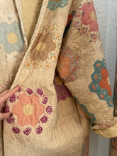 Load image into Gallery viewer, Signature Collection-Grandmothers flower garden quilt coat