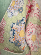 Load image into Gallery viewer, Signature Collection-Grandmothers flower garden quilt coat