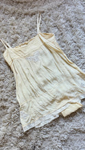Load image into Gallery viewer, Antique silk butterfly cami/romper