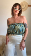 Load image into Gallery viewer, Signature Collection-plaid tube top