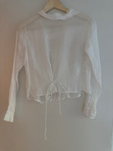 Load image into Gallery viewer, Edwardian cotton blouse