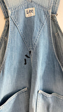 Load image into Gallery viewer, Vintage patched Lee overalls