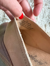 Load image into Gallery viewer, Free people leather delta platform mule size 7