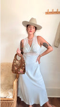 Load image into Gallery viewer, Vintage 1930s/40s blue gown