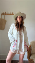 Load image into Gallery viewer, Vintage silk embroidered jacket