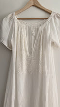 Load image into Gallery viewer, Antique embroidered cotton dress