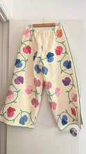 Load image into Gallery viewer, Signature Collection-Floral applique quilt pants