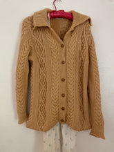 Load image into Gallery viewer, Vintage wool hand dyed cardigan