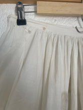 Load image into Gallery viewer, Edwardian cotton lace skirt