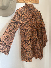 Load image into Gallery viewer, Vintage Indian cotton mini dress