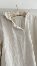 Load image into Gallery viewer, Vintage antique linen mini dress