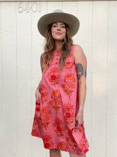 Load image into Gallery viewer, Vintage 60s hand dyed dress