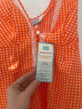Load image into Gallery viewer, Vintage orange dot mini dress