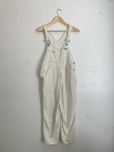 Load image into Gallery viewer, Vintage old navy white overalls