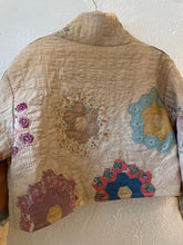 Load image into Gallery viewer, Signature Collection- Grandmothers flower garden quilt coat