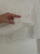 Load image into Gallery viewer, Edwardian cotton lace blouse
