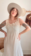 Load image into Gallery viewer, Antique silk lace gown