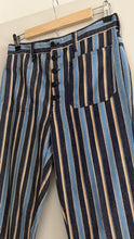 Load image into Gallery viewer, Vintage 70s striped jeans