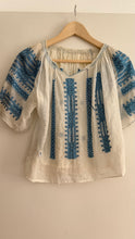 Load image into Gallery viewer, Antique Hungarian folk blouse
