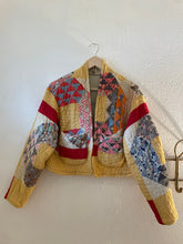 Load image into Gallery viewer, Signature Collection-cropped quilt coat 2