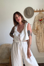 Load image into Gallery viewer, Signature Collection-Linen white top