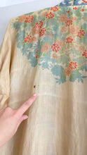 Load image into Gallery viewer, Antique Japanese pongee silk robe