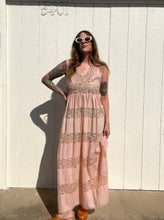 Load image into Gallery viewer, Vintage hand dyed maxi dress