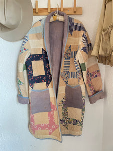 The Jesse quilt coat- long
