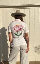 Load image into Gallery viewer, Vintage 70s embroidered flower shirt